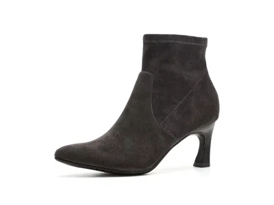 Clarks Tammitha Ace Women's Boots Dark Grey Suede: 8 D - Wide, Leather