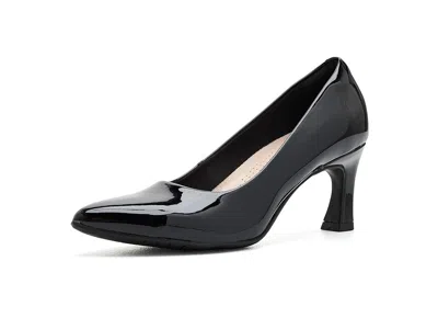 Clarks Tammitha Eve Women's Shoes Black Patent Leather: 8 D - Wide