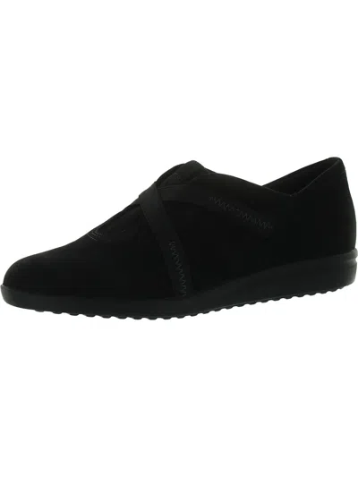 Clarks Tamzen Step Womens Nubuck Lifestyle Casual And Fashion Sneakers In Black