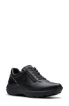 Clarks ® Tivoli Zip Sneaker In Black