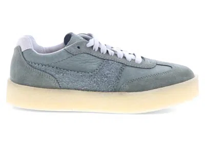 Pre-owned Clarks Tor 80 Suede (women's) Sneakers In Khaki Green/combi