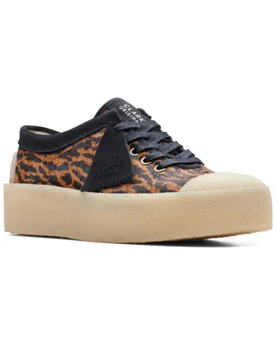 Clarks Tor Hoop Leather Sneaker In Brown