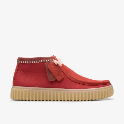 Clarks Torhill Hi In Red