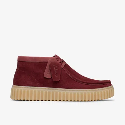 Clarks Torhill Hi In Red
