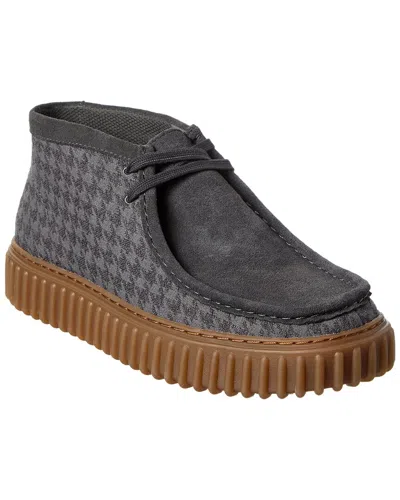 Clarks Torhill Hi Suede Boot In Gray