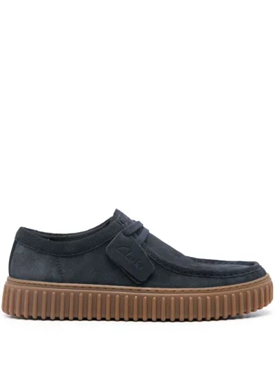 Clarks Torhill Lo In Blue