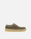 Clarks Lace-up Flat Casual Shoes