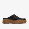 Clarks Torhill Mule In Black