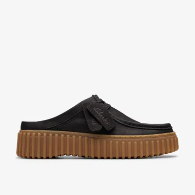 Clarks Torhill Mule In Black