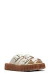 Clarks Torhill Slide In Cream Interest