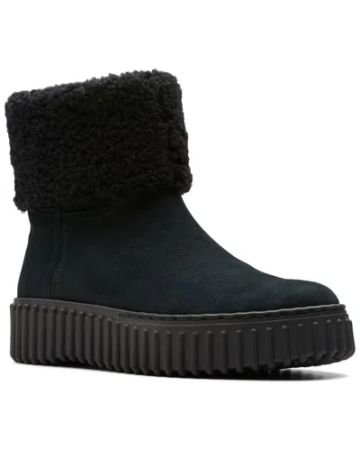 CLARKS CLARKS TORHILL TURN SUEDE BOOTIE