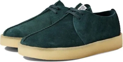 Pre-owned Clarks Trek Cup In Dark Green