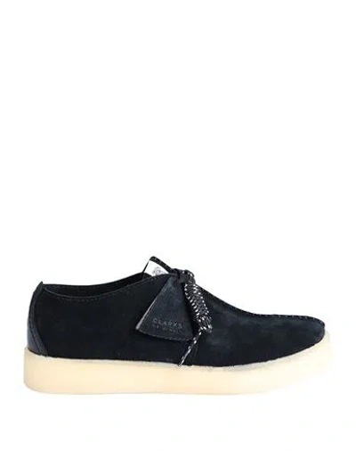 Clarks Trek Cup Man Lace-up Shoes Black Size 8.5 Leather