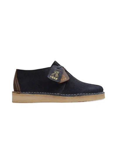 Clarks Trek "ink/hairy Suede" Desert Boots