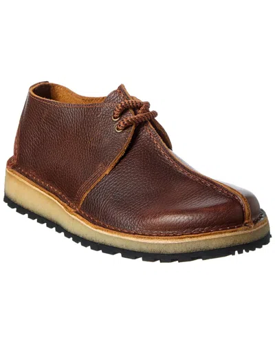Clarks Trek Scout Leather Boot In Brown