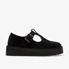 Shop Clarks Trek Wedge T-bar In Black