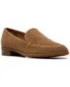 Clarks Trish Cove Suede Loafer In Brown