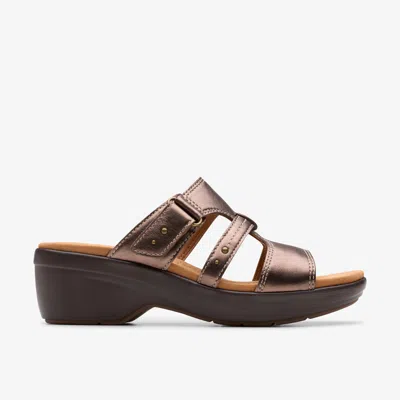 Clarks Tuleah Jane In Metallic