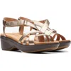 Clarks Tuleah May Ankle Strap Platform Sandal