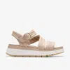 Clarks Tuscan Strap In Beige