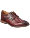 Clarks Un Hugh Cap Leather Oxford In Brown