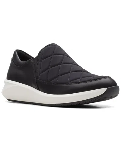 Clarks Un Rio Knit Sneaker In Black