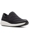 Clarks Un Rio Knit Sneaker In Black