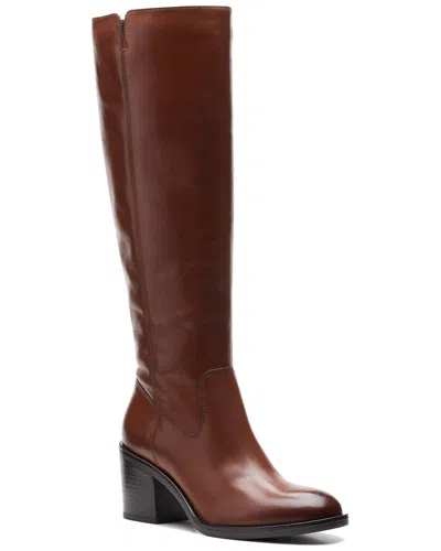 Clarks Valvestino Hi Leather Boot In Brown
