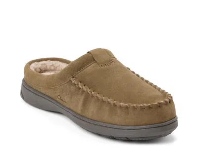 Clarks Vanceford Clog Slipper In Green