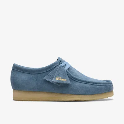 Clarks Wallabee In Blue