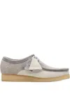 Clarks Wallabee Boots In Gray