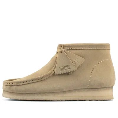 Clarks Wallabee Boots 'beige Suede'