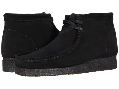 Clarks Wallabee Boots In Black