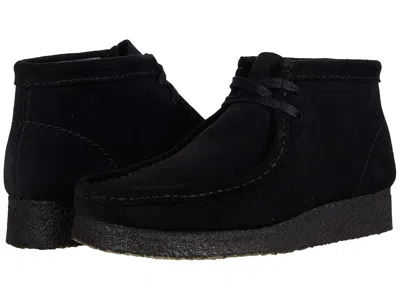 Clarks Wallabee Boots In Black