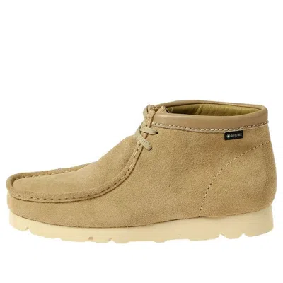 Clarks Wallabee Boots Gtx Suede 'maple'