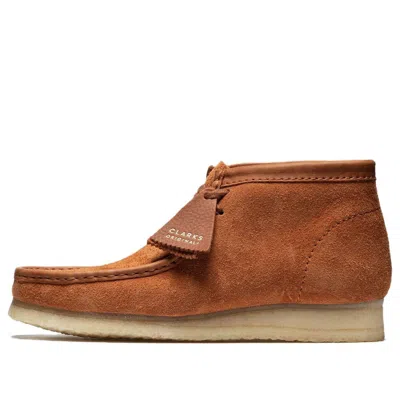Clarks Wallabee Boots 'tan Hairy Suede'