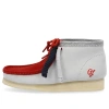 Clarks Wallabee Boots Vcy 'red Grey' In Gray
