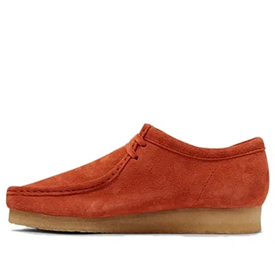 Clarks Wallabee 'burnt Orange' In Multi