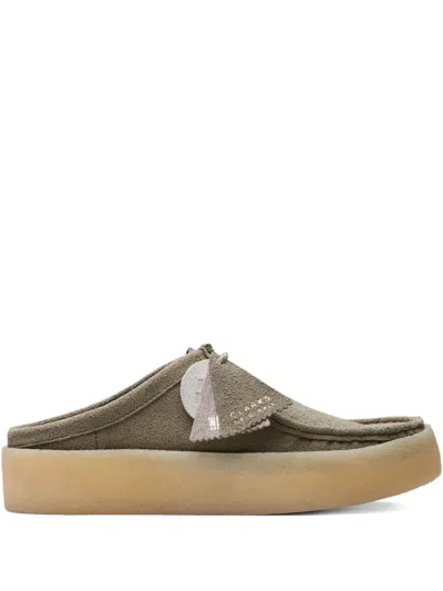 Clarks Wallabee Cup Lo In Green