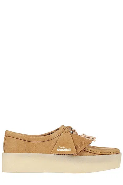 Clarks Wallabee Cup Sneakers In Brown