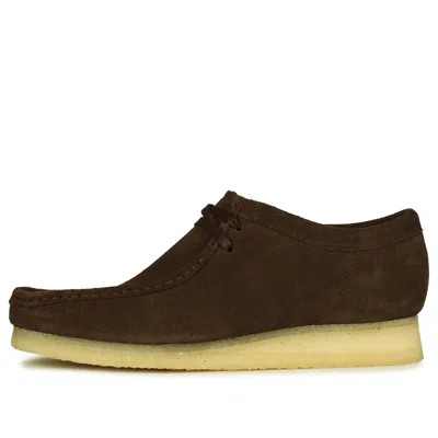 Clarks Wallabee 'dark Brown Suede'