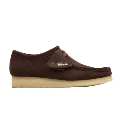 Pre-owned Clarks Wallabee 'dark Brown Suede' | Men's Size 10