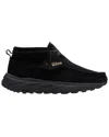 Clarks Wallabee Eden Suede Boot In Black