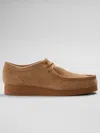 Clarks Wallabee Evo Moc Toe Slip On Shoes In Brown