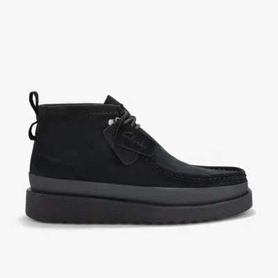 Clarks Wallabee Ftr2 Hi In Black