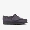 Clarks Wallabee Gore-tex In Purple