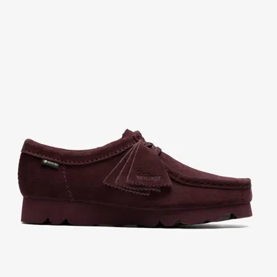 Clarks Wallabee Gore-tex In Purple