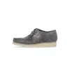 Clarks Wallabee Gray Suede Men's Lifestyle Shoe In Grey Suede