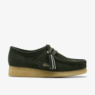 Clarks Wallabee In Green