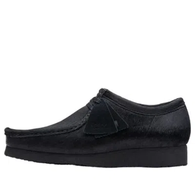 Clarks Wallabee Hair On 'black'